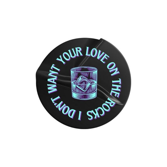 Straight Up Sticker (Black)